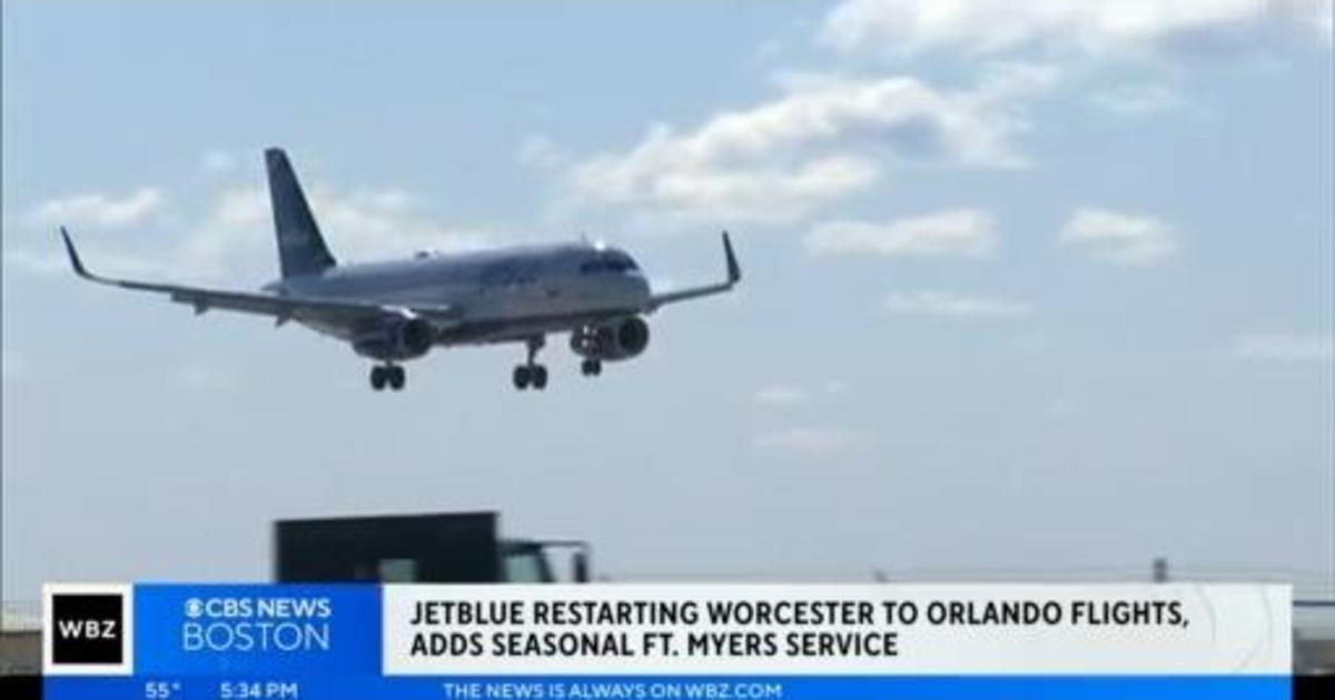 JetBlue brings back Worcester to Orlando flights adds seasonal Fort Myers service