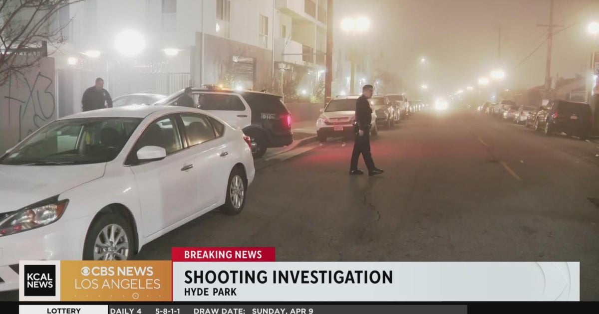 Two wounded in Hyde Park shooting early Monday CBS Los Angeles