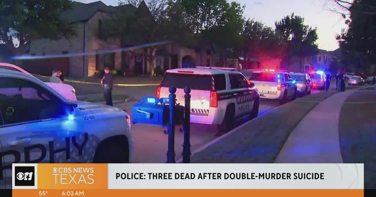 Police 3 dead after double murdersuicide in Murphy CBS Texas