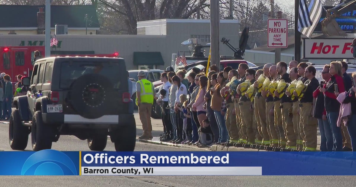 Western Wisconsin communities come together to mourn officers killed in ...