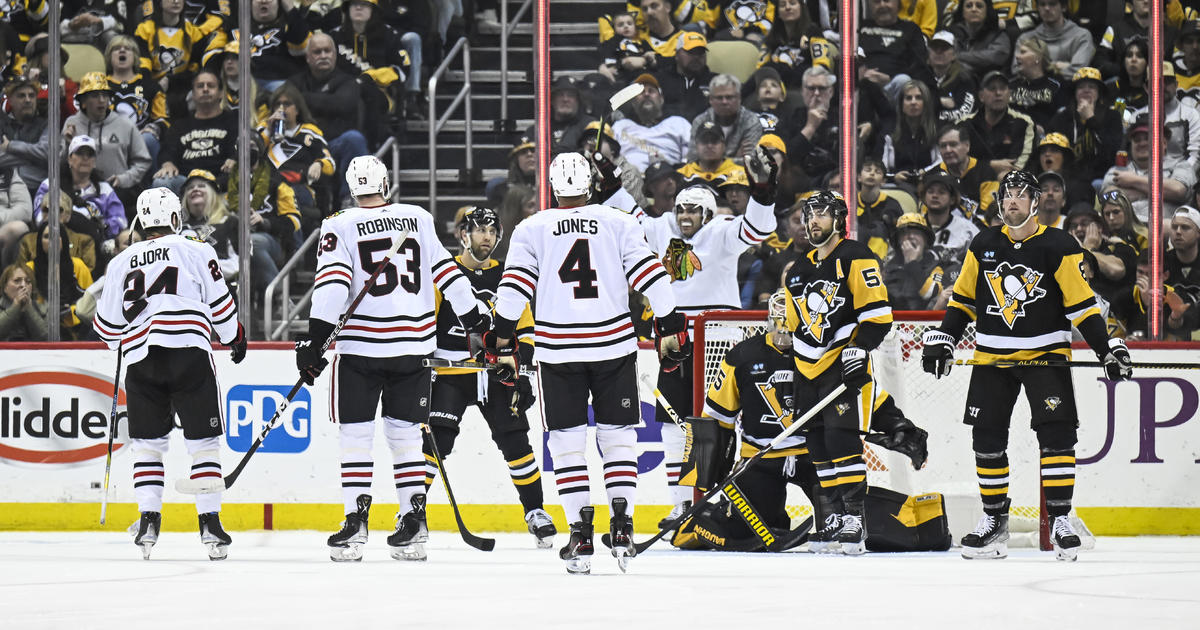 Pens' playoff streak in jeopardy after 52 loss to Chicago CBS Pittsburgh