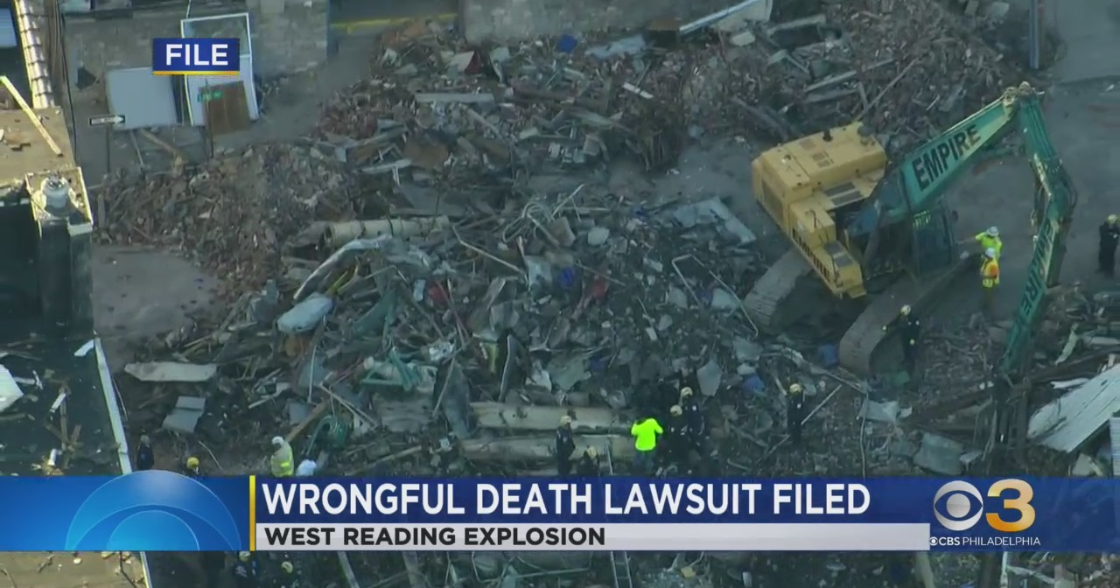 Partial demolition set at West Reading chocolate factory after explosion CBS Philadelphia