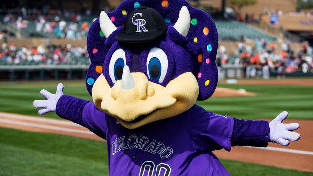 Suspect in assault of Rockies mascot Dinger cited