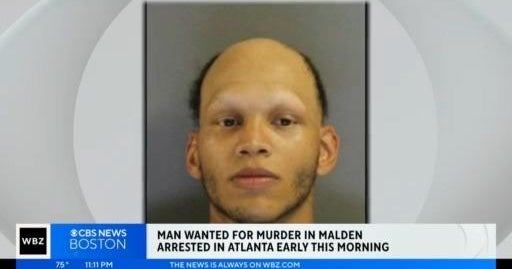 Man wanted for murder in Malden arrested in Atlanta - CBS Boston