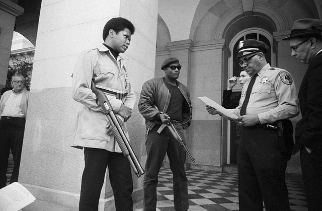 Black Panthers at California State Capitol 