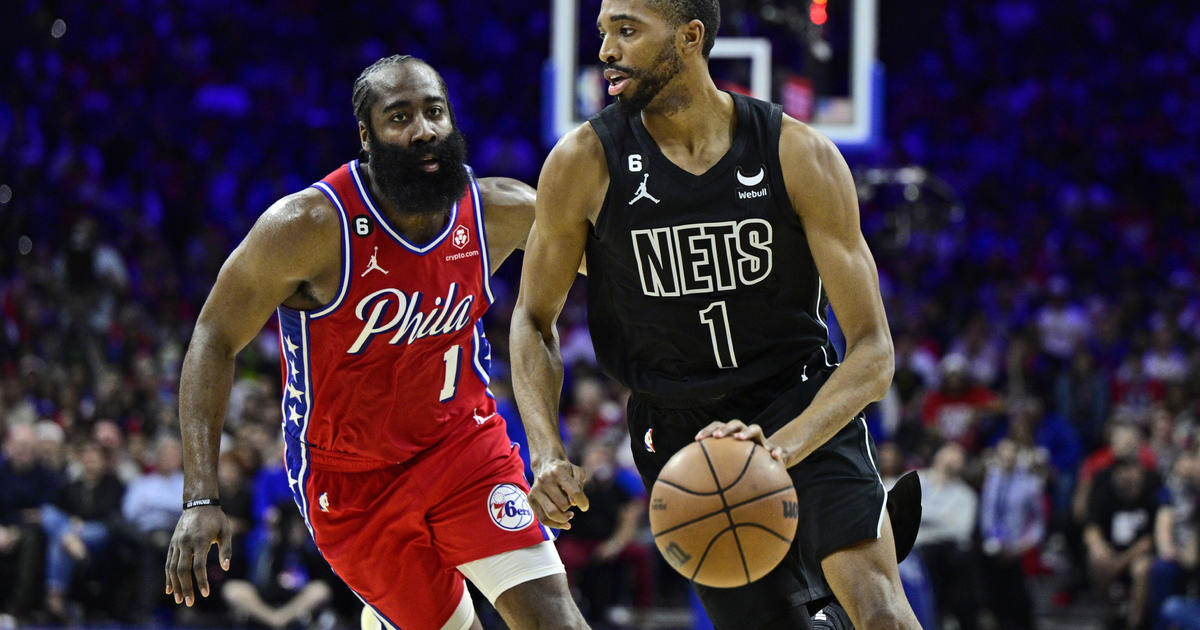 Harden scores 23 as Sixers cruise past Nets 121-101 in Game 1