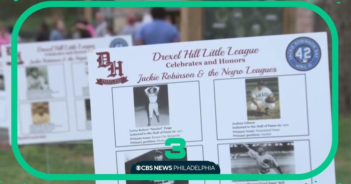 Pa. little league honors Jackie Robinson: We all wear 42 - CBS  Philadelphia