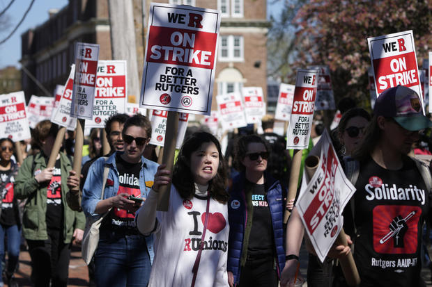 Rutgers Teachers Strike 
