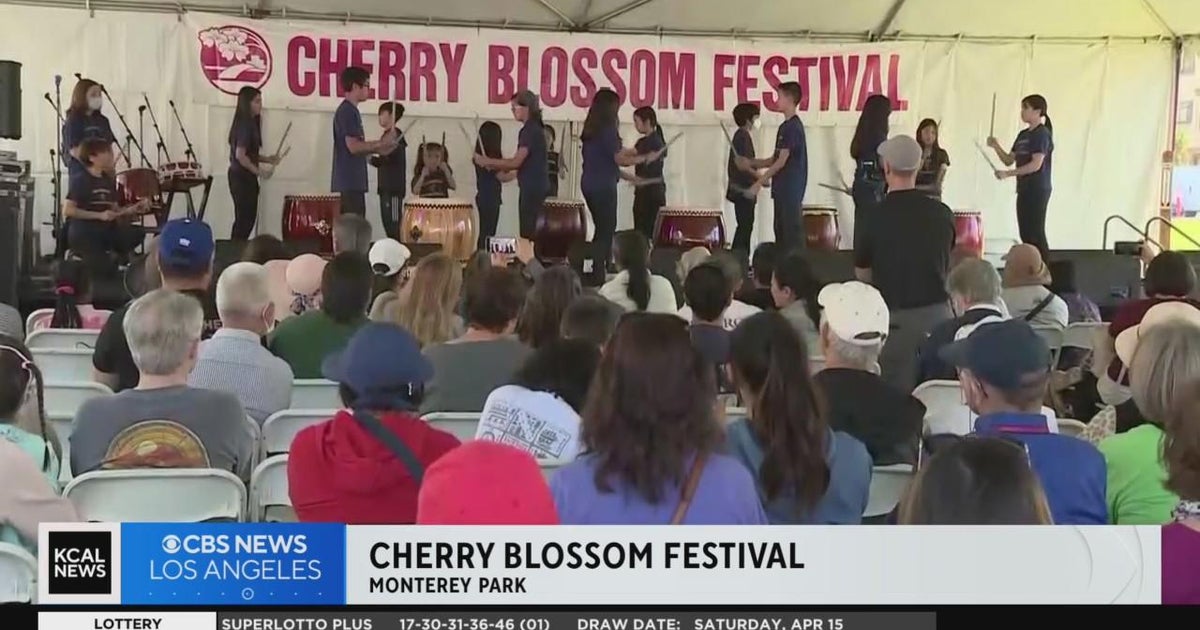 Cherry Blossom Festival returns to Monterey Park - CBS Los Angeles