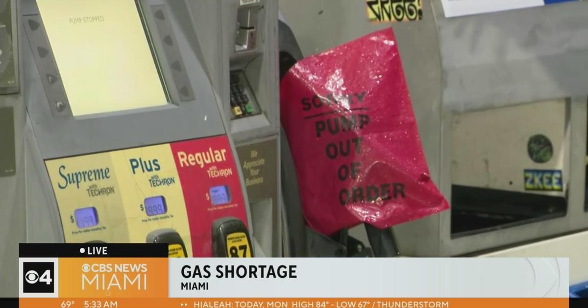 Gas shortage in MiamiDade, Broward due to Port Everglades flooding