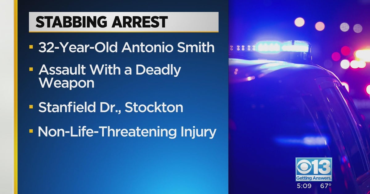 Arrest made after stabbing in Stockton