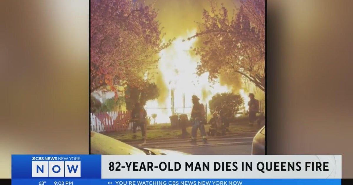 FDNY: 82-year-old man killed in Queens house fire - CBS New York
