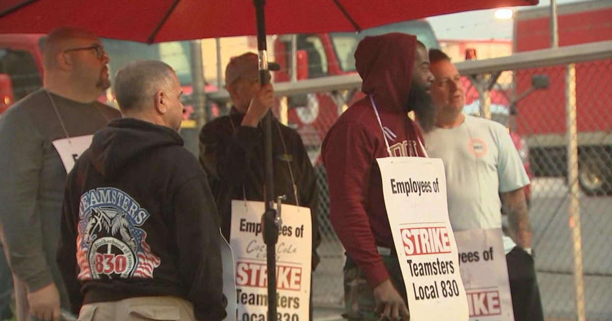 Teamsters Local 830 Members Strike Against Liberty Coca-Cola - CBS ...