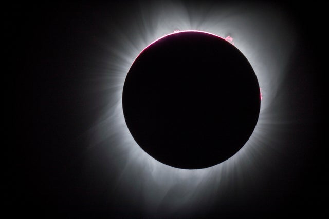 Total Solar Eclipse, Oregon, USA 
