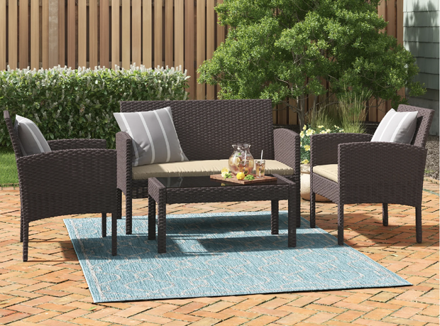 knopf 4-piece outdoor seating set