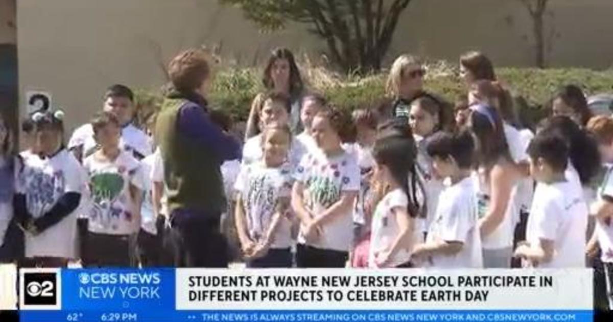 Students at Wayne, New Jersey, school celebrate Earth Day early