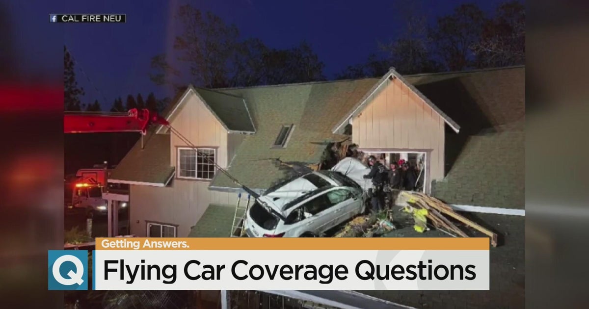 Couple reportedly left in limbo with insurance after car flies into home