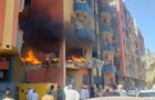 Fire breaks out during clashes in Sudan's Khartoum 