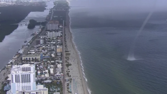 Dania Beach waterspout 