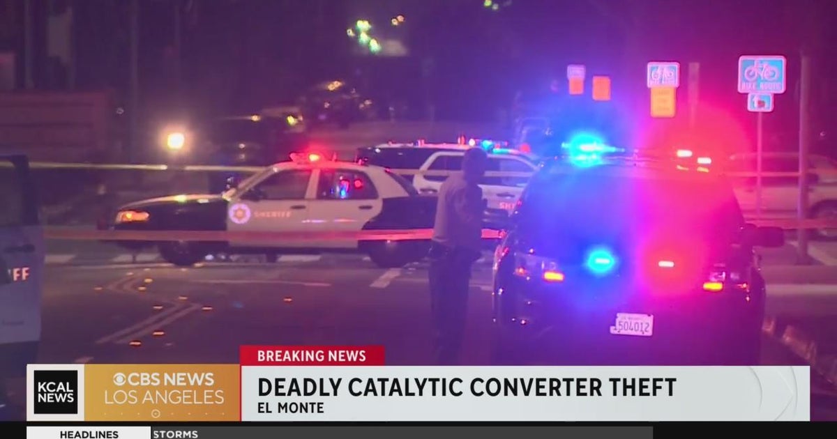 Catalyticconverter theft suspect fatally stabbed in South El Monte