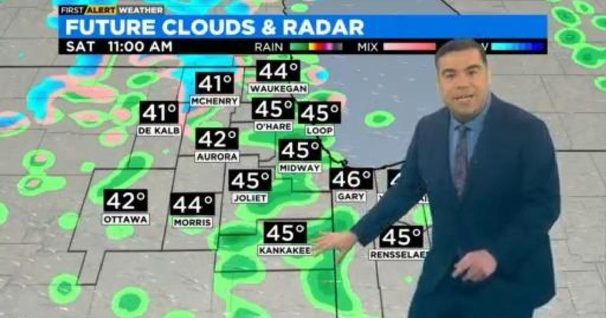 Chicago First Alert Weather: Umbrella For Saturday - CBS Chicago