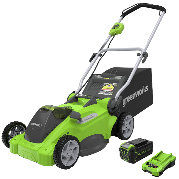 Greenworks 40V Cordless Electric Lawn Mower 