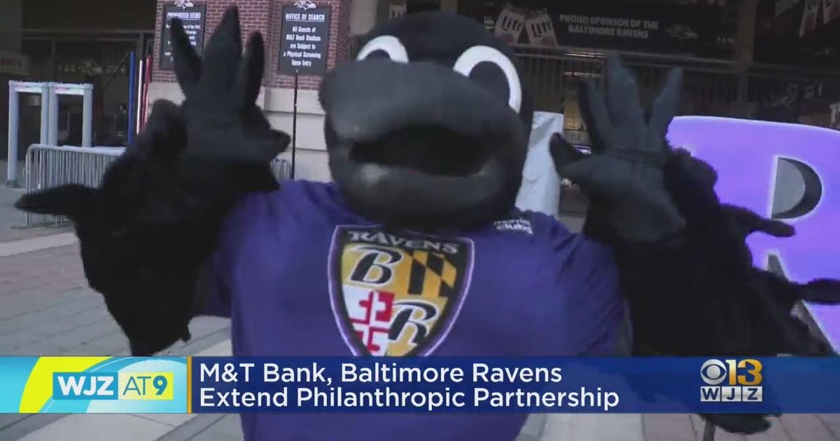 M&T Bank, Baltimore Ravens extend philanthropic partnership - CBS Baltimore