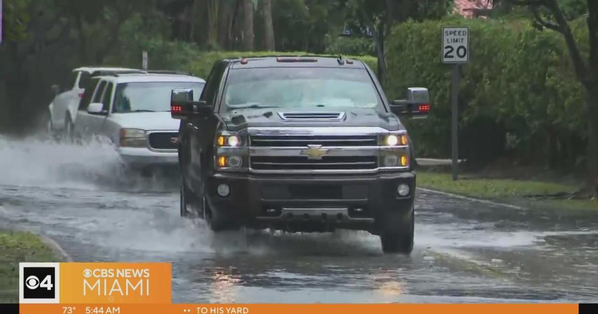 CBS News Miami Future Temperature staff appears climate modify impacting sea level increase