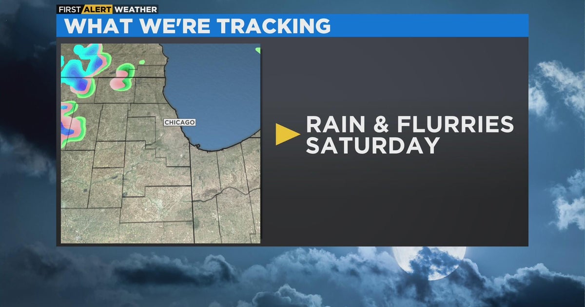 Chicago First Alert Weather: Rain and flurries Saturday - CBS Chicago