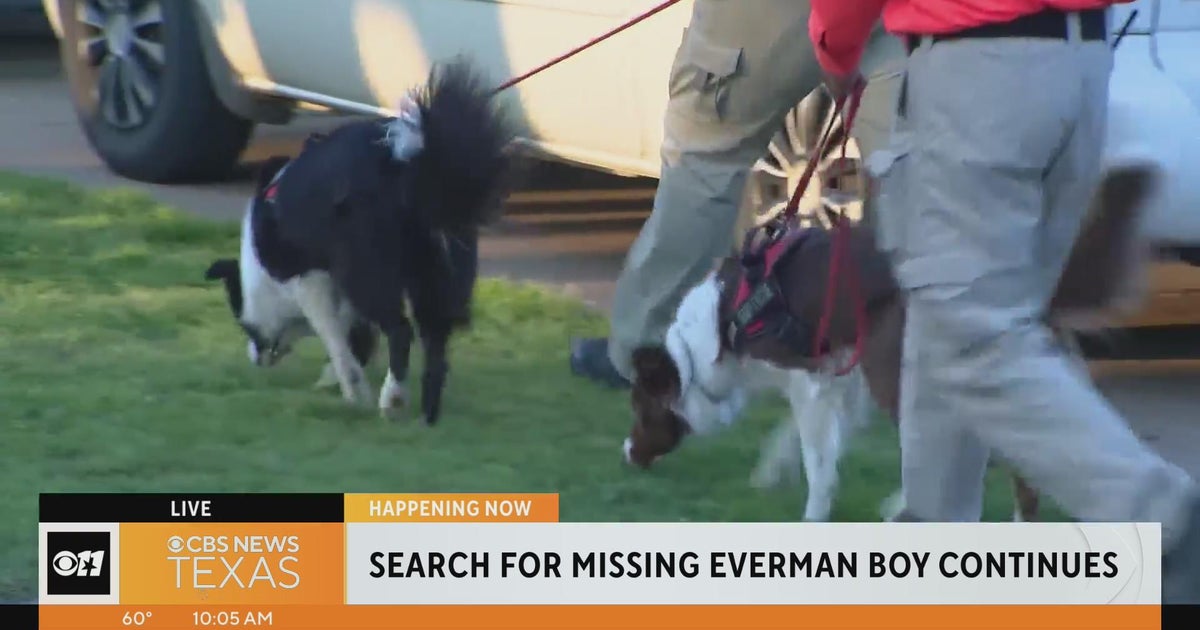 Searches continue near Everman for missing boy's remains - CBS Texas