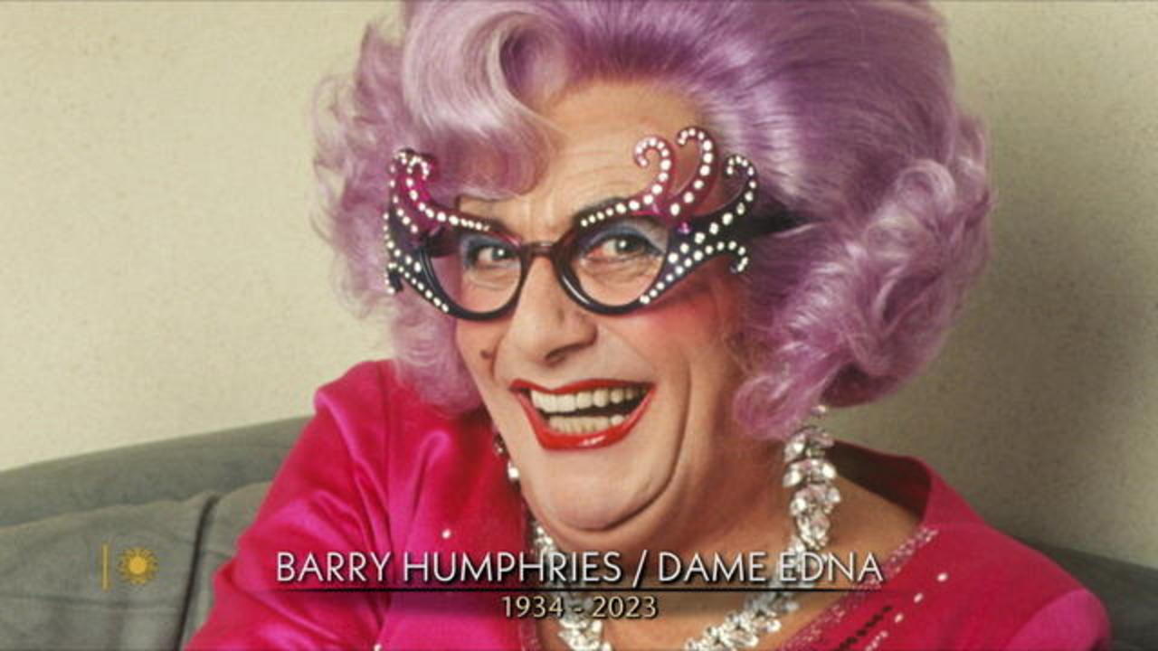 kathedraal Wereldvenster heuvel Passage: Remembering Dame Edna (and Barry Humphries) - CBS News