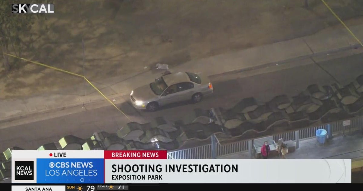 Shooting investigation underway in Exposition Park - CBS Los Angeles