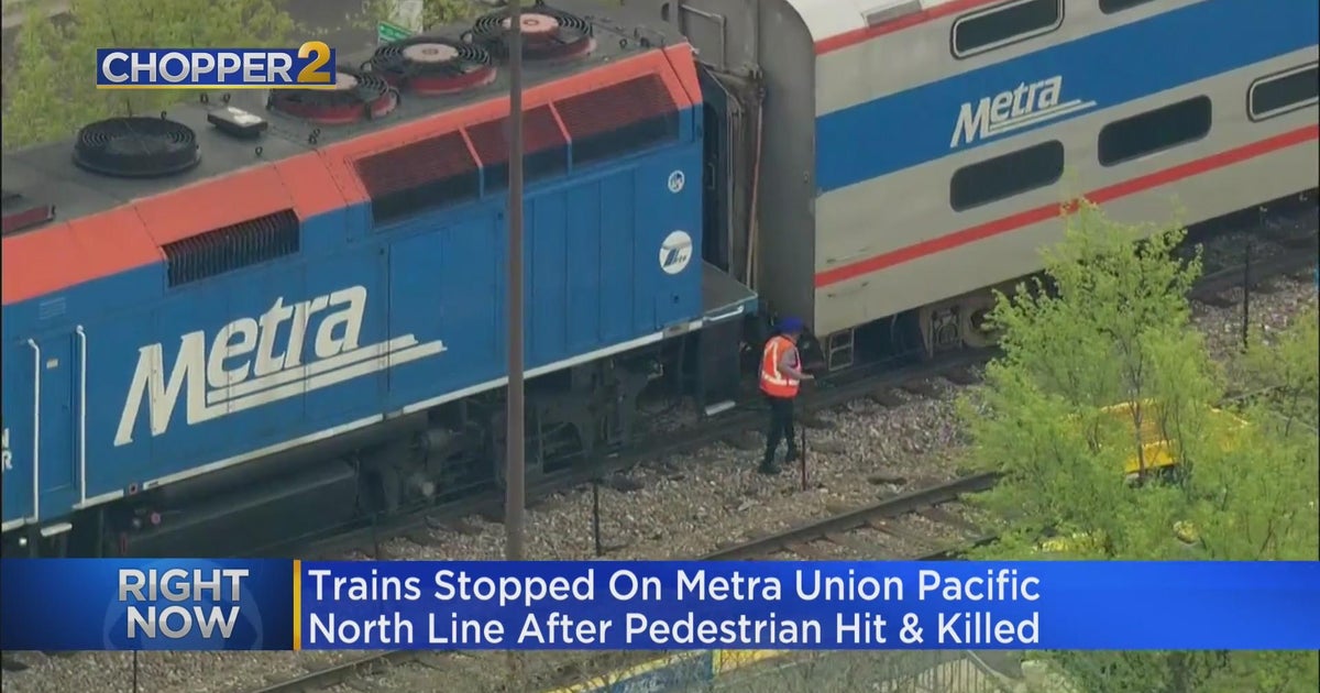 Pedestrian hit, killed by Metra train in Evanston - CBS Chicago