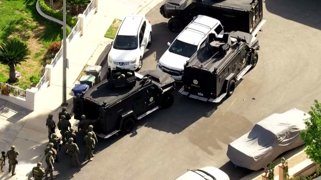 Generic police lights and crime scene tape 