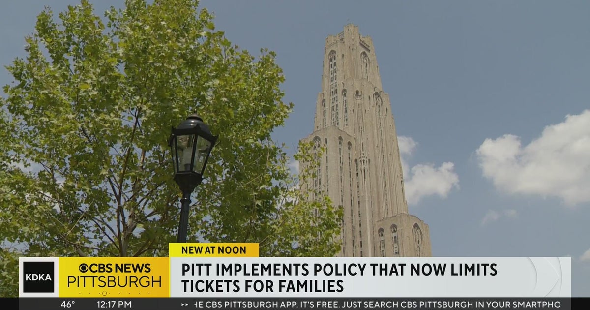 Pitt imposes 4 ticket limit on commencement ceremony CBS Pittsburgh