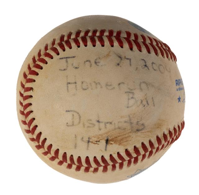 Mike Trout baseball sells for more than $15K at NJ auction - CBS