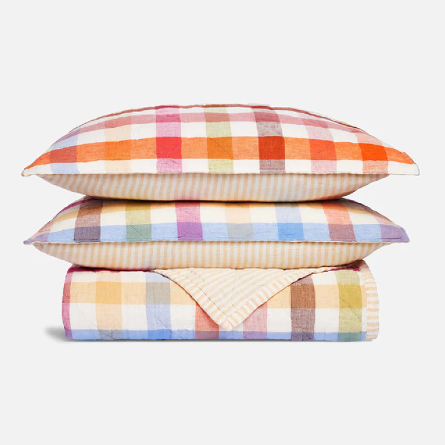 brooklinen reversible quilt 