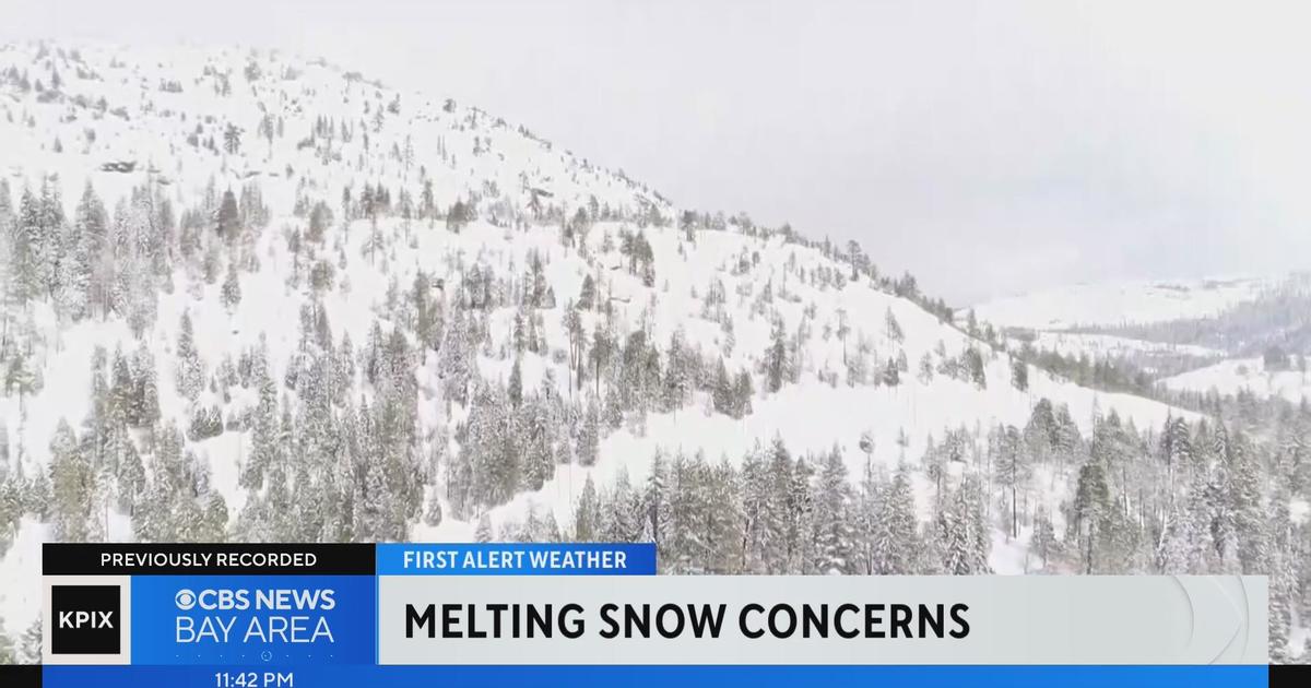 Experts Say 'big Melt' Has Begun Of Sierra Snowpack - CBS San Francisco