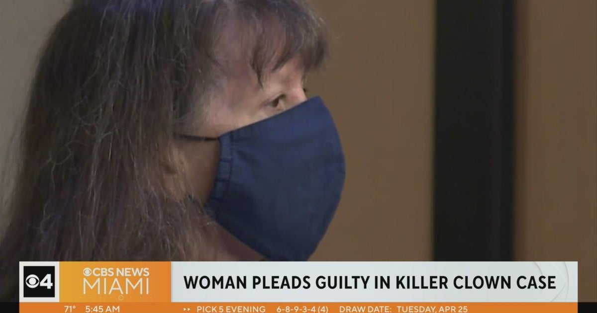 Woman pleads guilty in "Killer Clown" murder case - CBS Miami