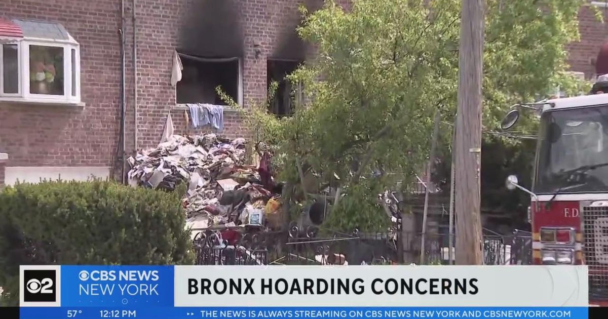 Bronx home goes up in flames after years of complaints - CBS New York