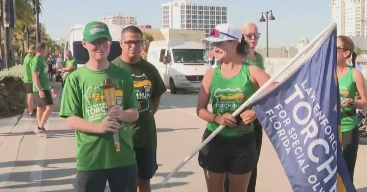Broward torch operate raises funds for Exclusive Olympics Florida