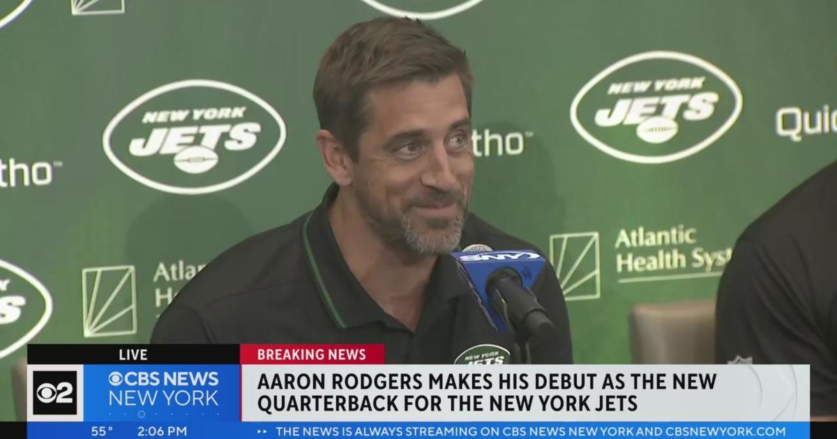 New Jets QB Aaron Rodgers talks Super Bowl in intro presser