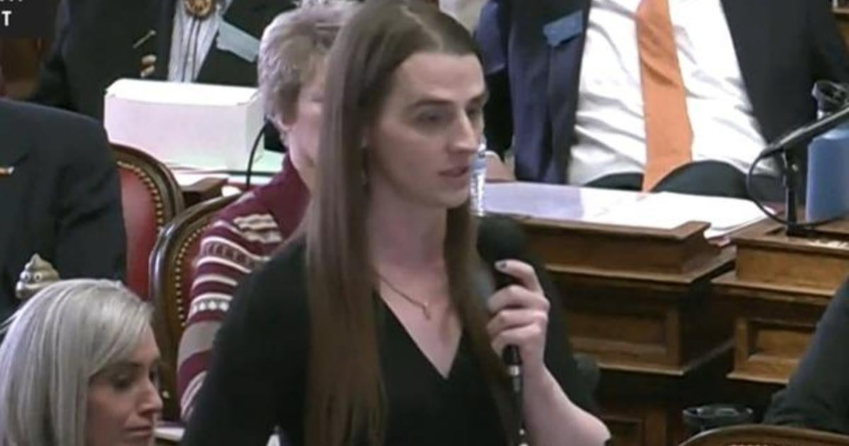 State Rep. Zooey Zephyr Speaks On Floor Of Montana House While Facing ...