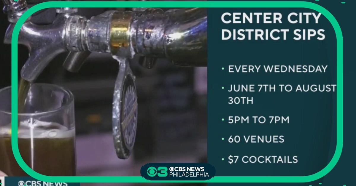 Raise a glass! Center City SIPS returns this summer CBS Philadelphia