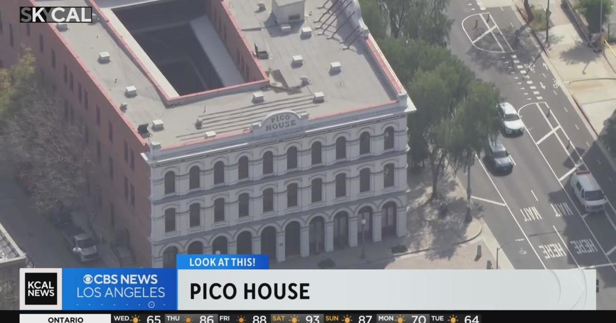 Pico House Look At This CBS Los Angeles