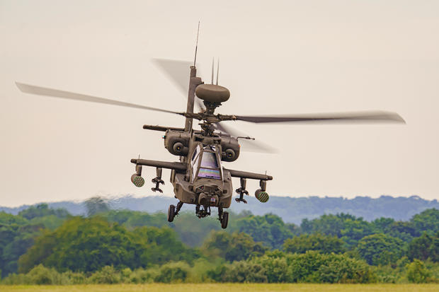 Army Air Corps Apache helicopters 