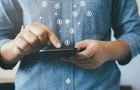 Online business fintech concept. 