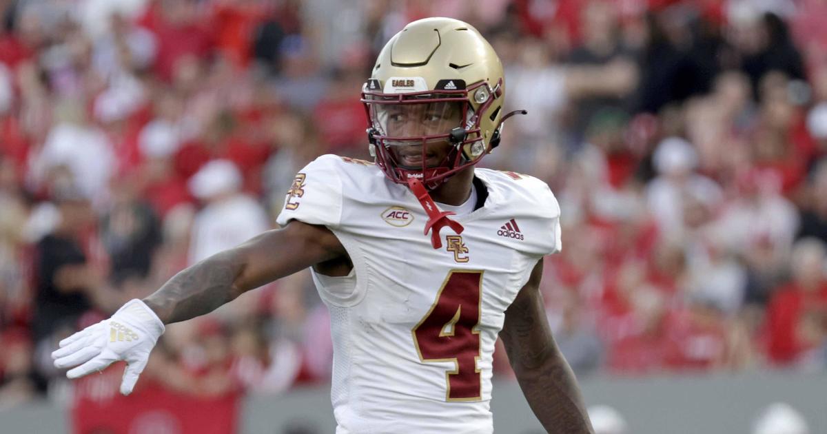 Zay Flowers Drafted By The Baltimore Ravens - Boston College Athletics