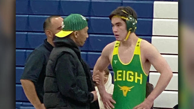 South Bay wrestler with eye condition Bryan Blair 