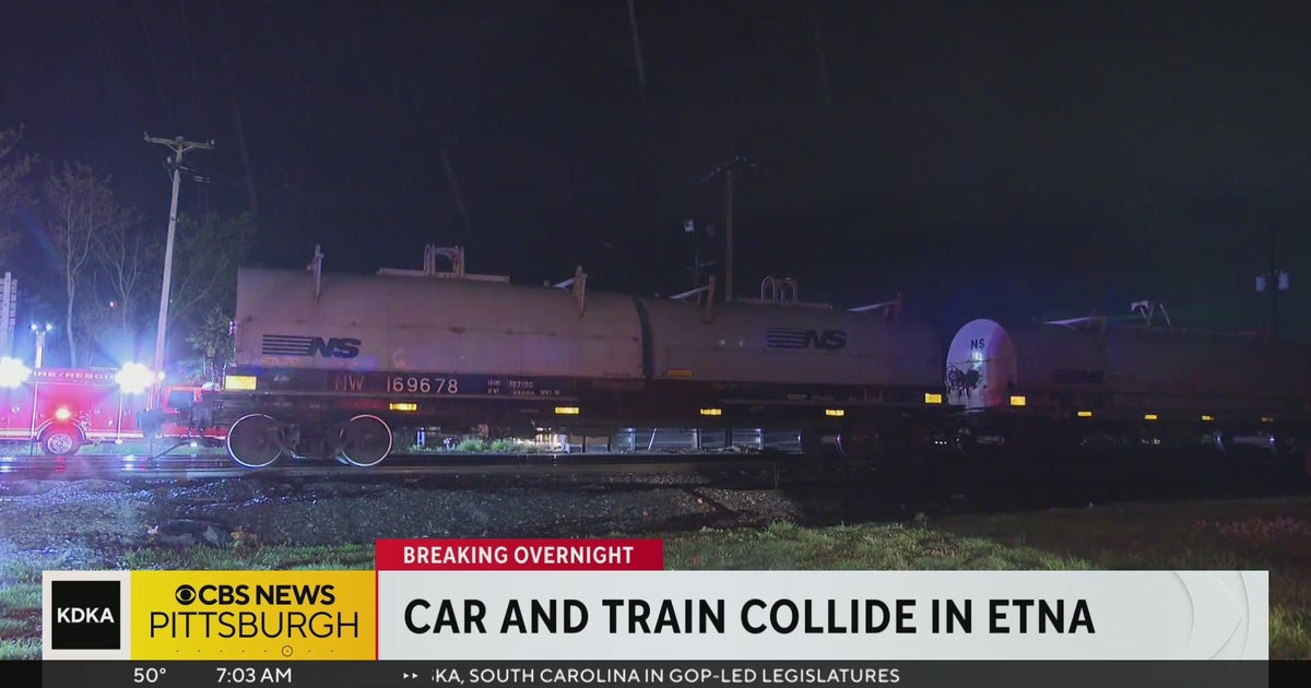 Train and car collide in Etna - CBS Pittsburgh